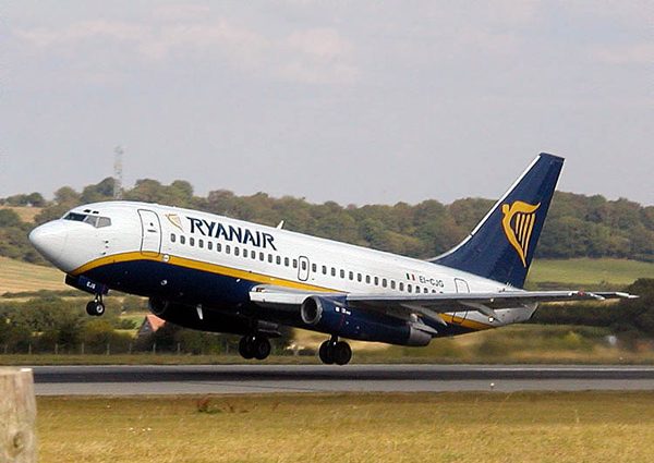 Ryanair in Calabria